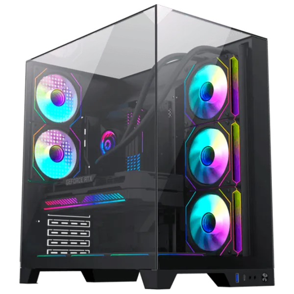 Carcasă Gamemax Infinity Plus Mid Tower / Black photo 1