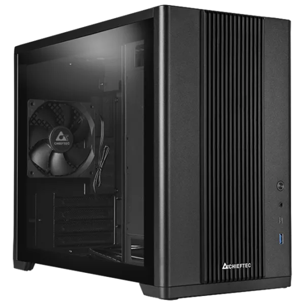 Корпус Chieftec BX-10B-OP Mini Tower / Черный photo 1