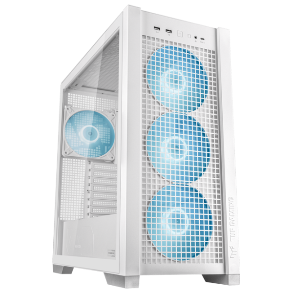 Carcasă Asus TUF Gaming GT302 ARGB Mid Tower / White photo 1