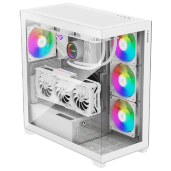 Carcasă Xilence X818.W.ARGB Mid Tower / Black photo 1