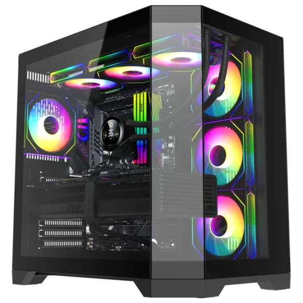 Carcasă Gamemax HYPE-A Mid Tower / Black photo 1