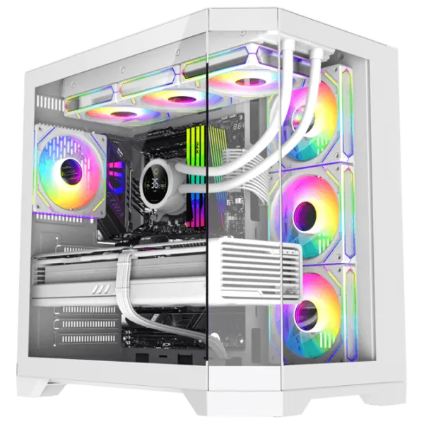 Корпус Gamemax HYPE-A Mid Tower / Белый photo 1