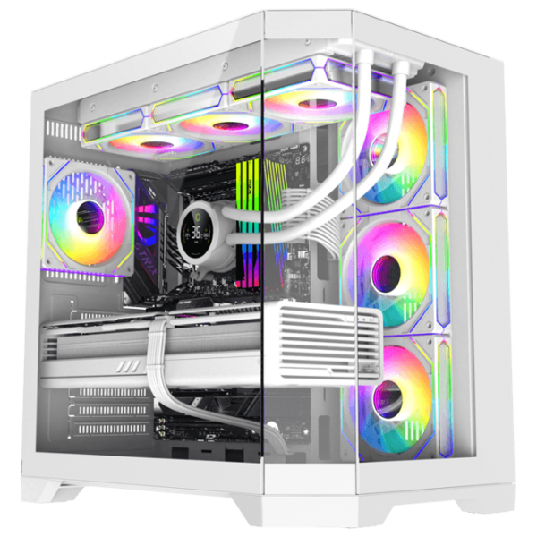 Корпус Gamemax HYPE-A Mid Tower / Белый photo 1