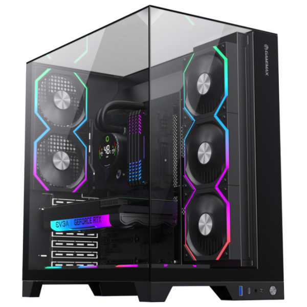 Корпус Gamemax Infinity Pro Mid Tower / Черный photo 1