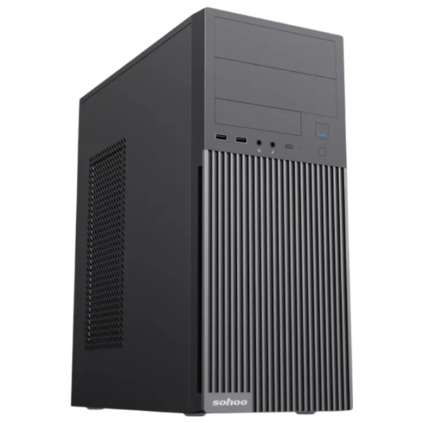 Carcasă Sohoo 2815BK Mid Tower / Black photo 1