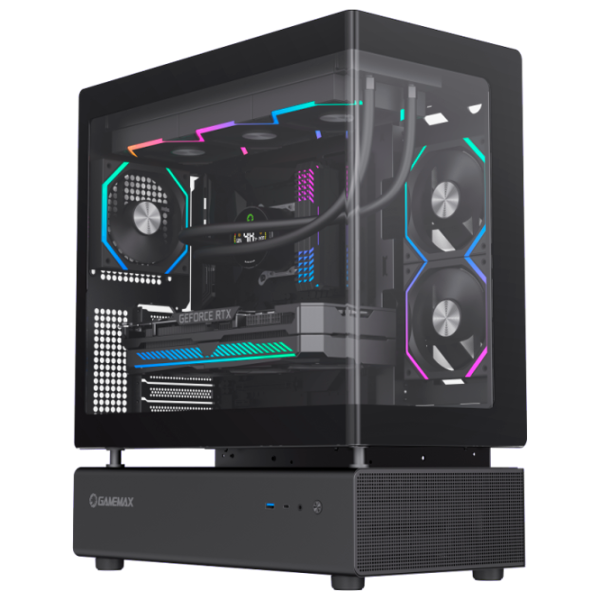 Корпус Gamemax N80 Mid Tower / Черный photo 2