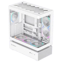 Carcasă Gamemax N80 Mid Tower / White photo 3