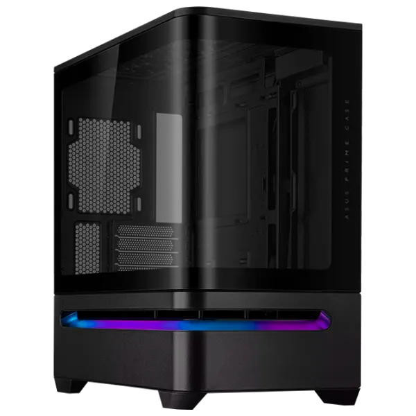 Carcasă Asus Prime AP202 TG Mid Tower / Black photo 1
