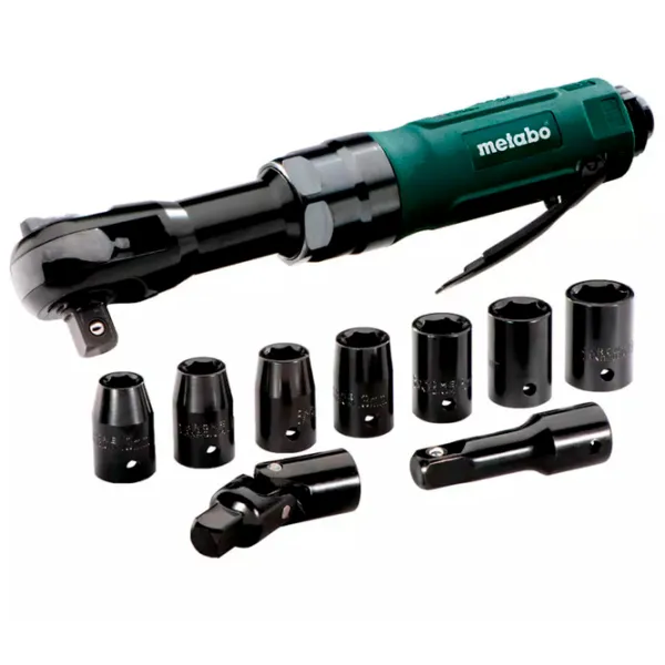 Пневматический ключ с храповым механизмом Metabo DRS 68 1/2 6.2 бар / Зеленый photo 2