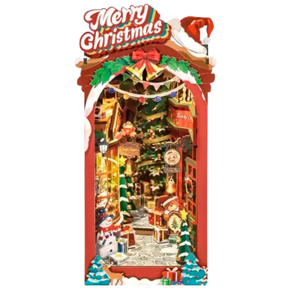 Puzzle 3D DIY Christmas Street 14+/ Numărul de piese: 289 photo 1