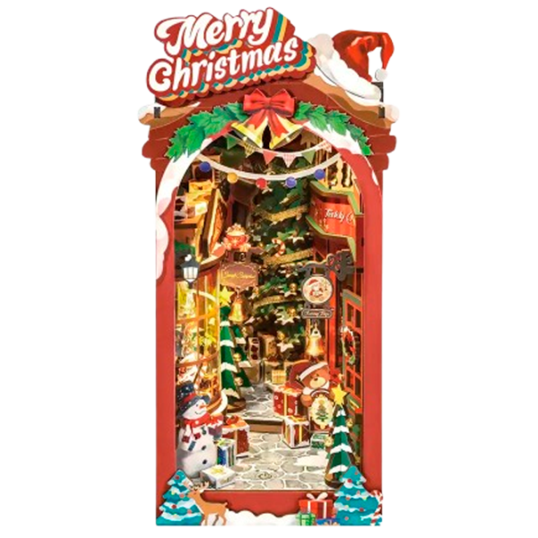 Puzzle 3D DIY Christmas Street 14+/ Numărul de piese: 289 photo 1