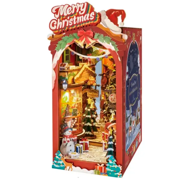 Puzzle 3D DIY Christmas Street 14+/ Numărul de piese: 289 photo 2