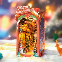 Puzzle 3D DIY Christmas Street 14+/ Numărul de piese: 289 photo 3