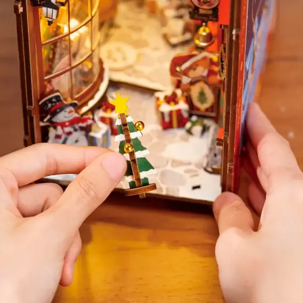 Puzzle 3D DIY Christmas Street 14+/ Numărul de piese: 289 photo 8