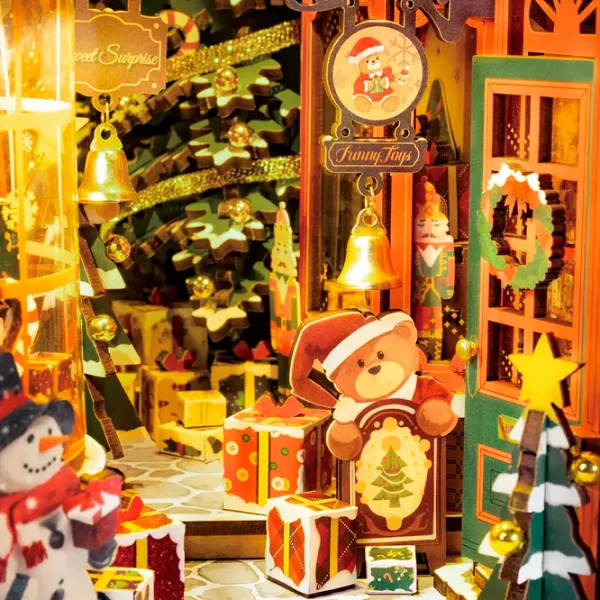 Puzzle 3D DIY Christmas Street 14+/ Numărul de piese: 289 photo 10