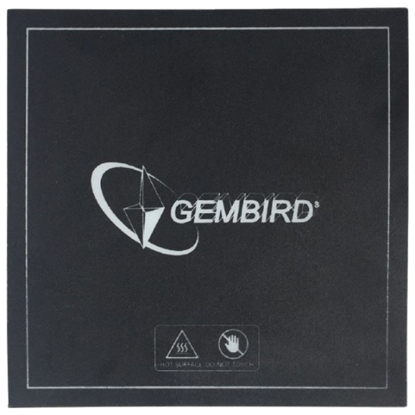 Поверхность для печати Gembird 3DP-APS-01 Черный photo 1