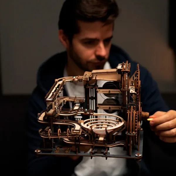 Puzzle 3D ROKR Marble Night City 14+/ Numărul de piese: 294 photo 4