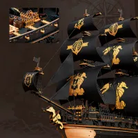 Пазл 3D ROKR The Seahorse Barque 14+/ Количество деталей: 603 photo 4
