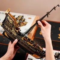Пазл 3D ROKR The Seahorse Barque 14+/ Количество деталей: 603 photo 5
