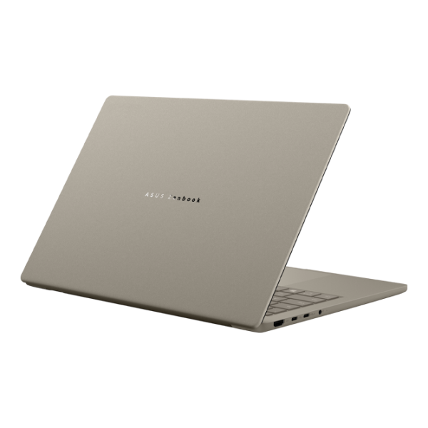 Asus ZenBook A14 OLED UX3407QA Snapdragon X1 26 100 / 16 GB / 512 GB / VGA Integrată / Beige photo 4 Asus ZenBook A14 OLED UX3407QA Snapdragon X1 26 100 / 16 GB / 512 GB / VGA Integrată / Beige photo 4