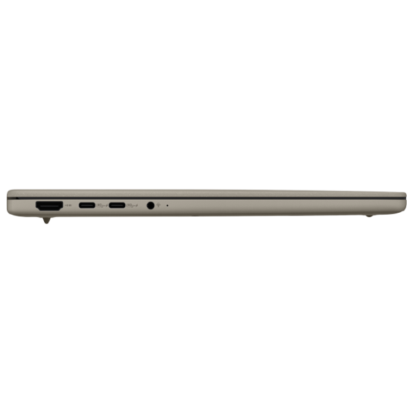 Asus ZenBook A14 OLED UX3407QA Snapdragon X1 26 100 / 16 GB / 512 GB / VGA Integrată / Beige photo 6 Asus ZenBook A14 OLED UX3407QA Snapdragon X1 26 100 / 16 GB / 512 GB / VGA Integrată / Beige photo 6