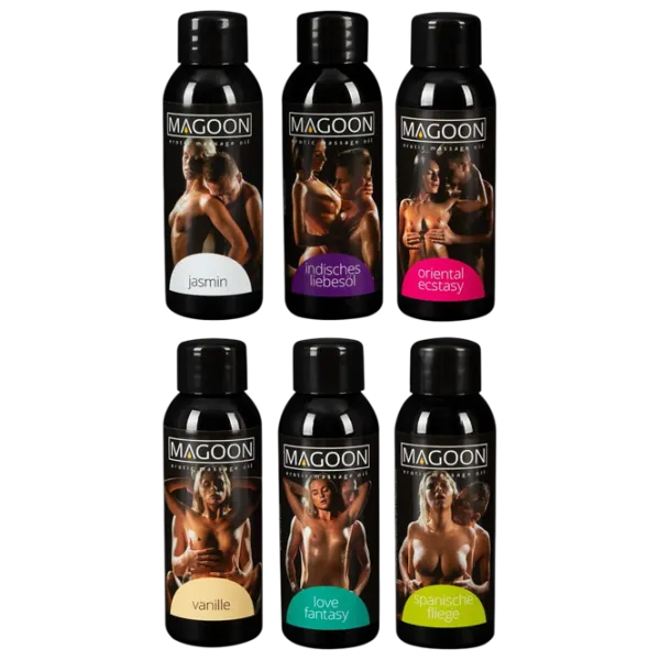 Масло для массажа Magoon Pack of 6 50 ml 0.3л/ Spanish Fly/ Прозрачный photo 1