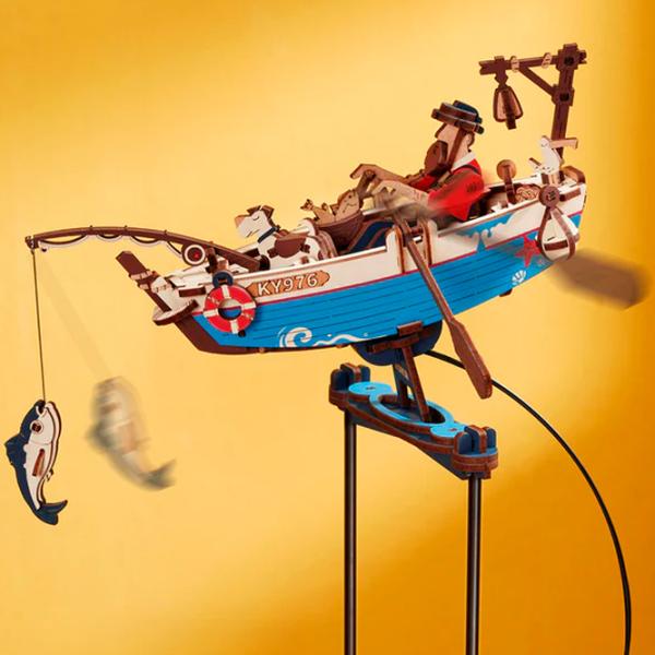 Пазл 3D ROKR Ocean Fisher 14+/ Количество деталей: 161 photo 3