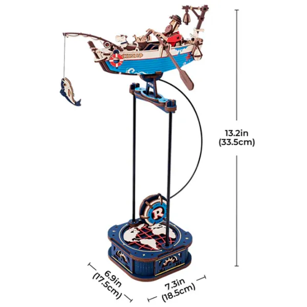 Пазл 3D ROKR Ocean Fisher 14+/ Количество деталей: 161 photo 5