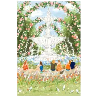 Пазл 2D RoLife Afternoon Fountain 10+/ Количество деталей: 1000