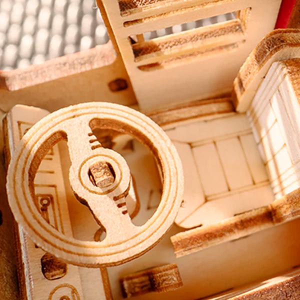 Puzzle 3D RoLife London Tour Bus 14+/ Numărul de piese: 145 photo 4