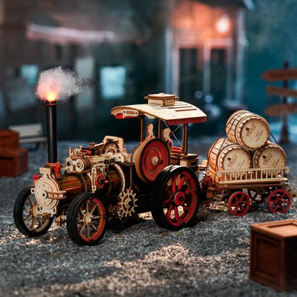 Puzzle 3D ROKR London Tour Bus 14+/ Numărul de piese: 469 photo 2