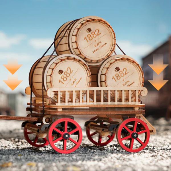 Puzzle 3D ROKR London Tour Bus 14+/ Numărul de piese: 469 photo 3