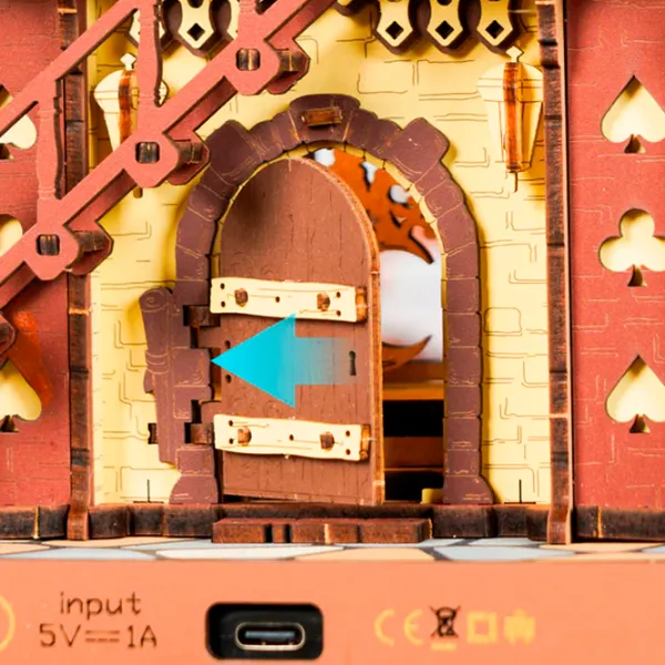 Пазл 3D ROKR Cuckoo Clock 14+/ Количество деталей: 435 photo 4