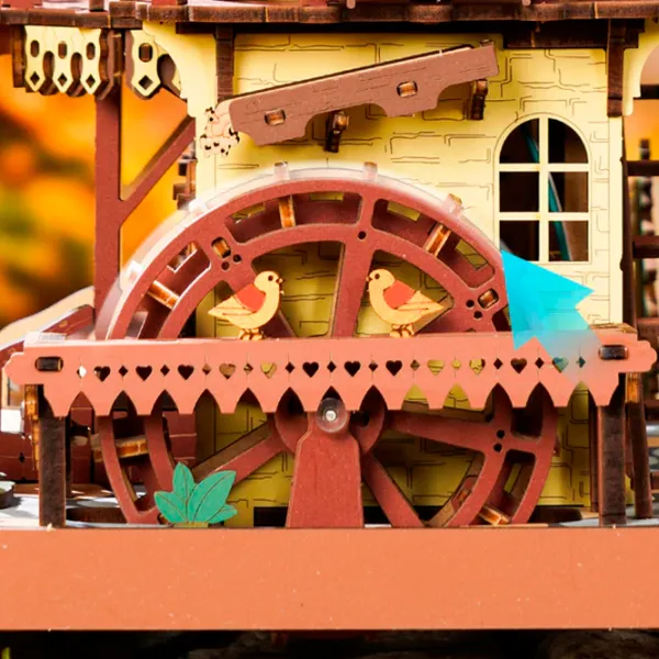 Пазл 3D ROKR Cuckoo Clock 14+/ Количество деталей: 435 photo 6
