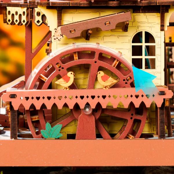 Пазл 3D ROKR Cuckoo Clock 14+/ Количество деталей: 435 photo 6