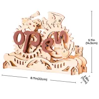 Пазл 3D ROKR Open Closed Sign 14+/ Количество деталей: photo 4