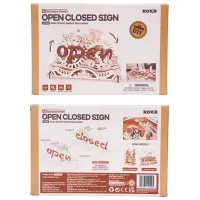 Пазл 3D ROKR Open Closed Sign 14+/ Количество деталей: photo 6