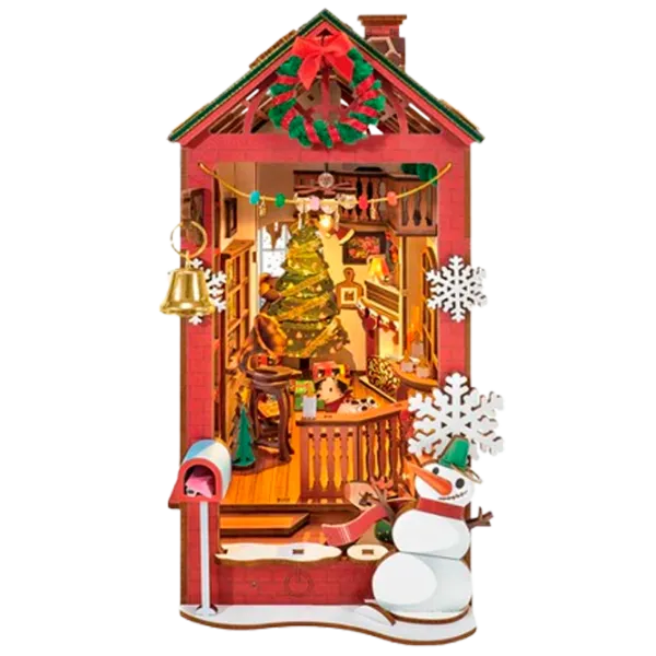 Puzzle 3D RoLife Christmas Indoor Scene 14+/ Numărul de piese: 289 photo 1