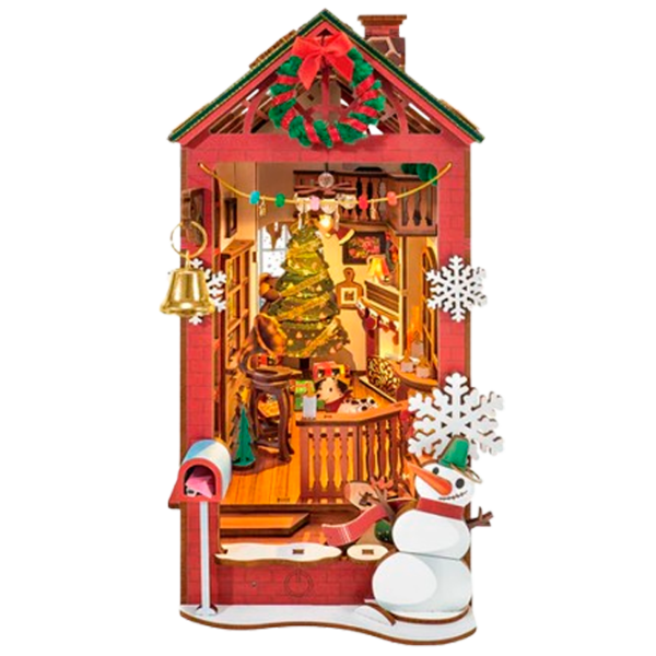 Puzzle 3D RoLife Christmas Indoor Scene 14+/ Numărul de piese: 289 photo 1