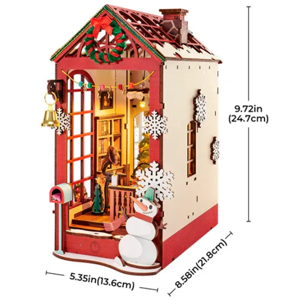 Puzzle 3D RoLife Christmas Indoor Scene 14+/ Numărul de piese: 289 photo 5