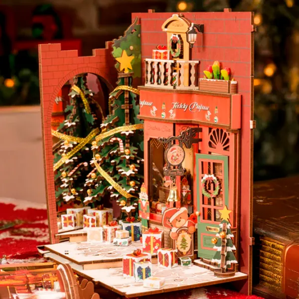 Puzzle 3D RoLife Christmas Indoor Scene 14+/ Numărul de piese: 289 photo 6