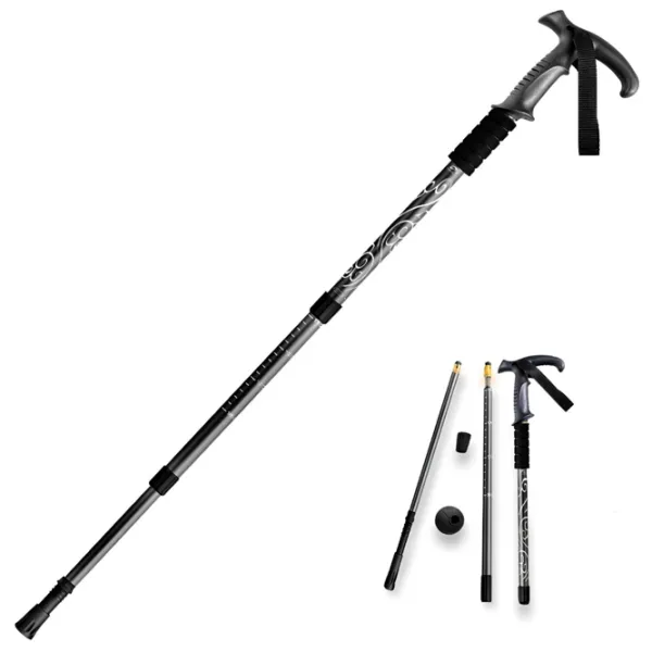 Трекинговые палки Yourjoy Trekking Pole Карбон / 1350 мм photo 1