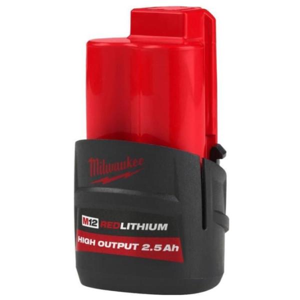 Acumulator pentru instrumente Milwaukee 4932480164 Li-Ion / 2.5 Ah / 12 V photo 1 Acumulator pentru instrumente Milwaukee 4932480164 Li-Ion / 2.5 Ah / 12 V photo 1