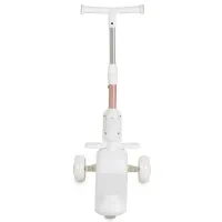 Trotinetă pentru copii cu trei roți Moni Velvet Royal (112285) 50 kg/ White photo 7