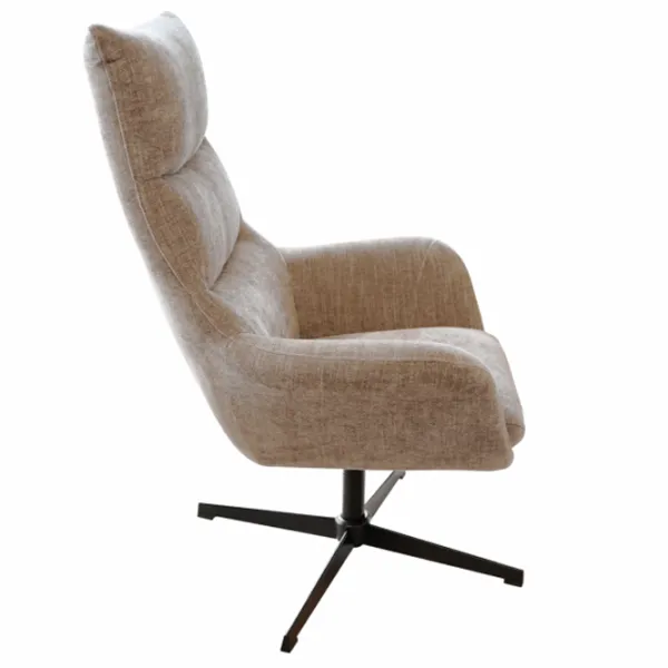 Fotoliu DecoPrim Harper Black Gray photo 1