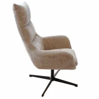 Fotoliu DecoPrim Harper Black Gray