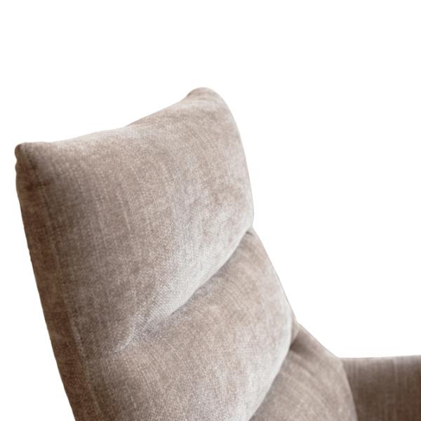 Fotoliu DecoPrim Harper Black Gray photo 4