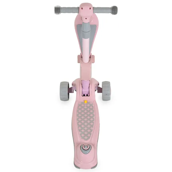 Детский трёхколёсный самокат Moni Checkmate (112286) 50 кг/ Розовый photo 6 Детский трёхколёсный самокат Moni Checkmate (112286) 50 кг/ Розовый photo 6
