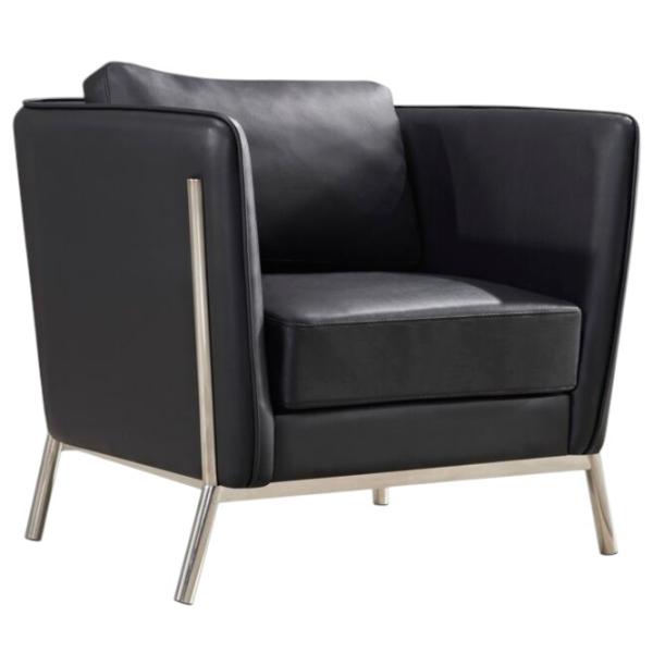 Fotoliu DecoPrim SALVADOR-1 Gray Black photo 1