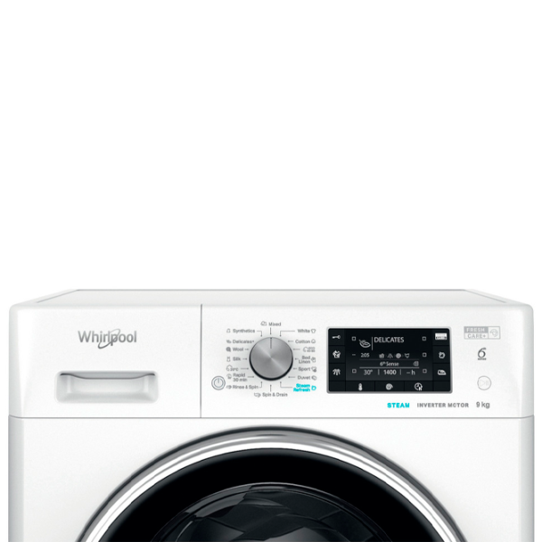 Стиральная машина Whirlpool FFD 9489 BCV EE 9 кг / 1350 об/мин / Белый photo 5